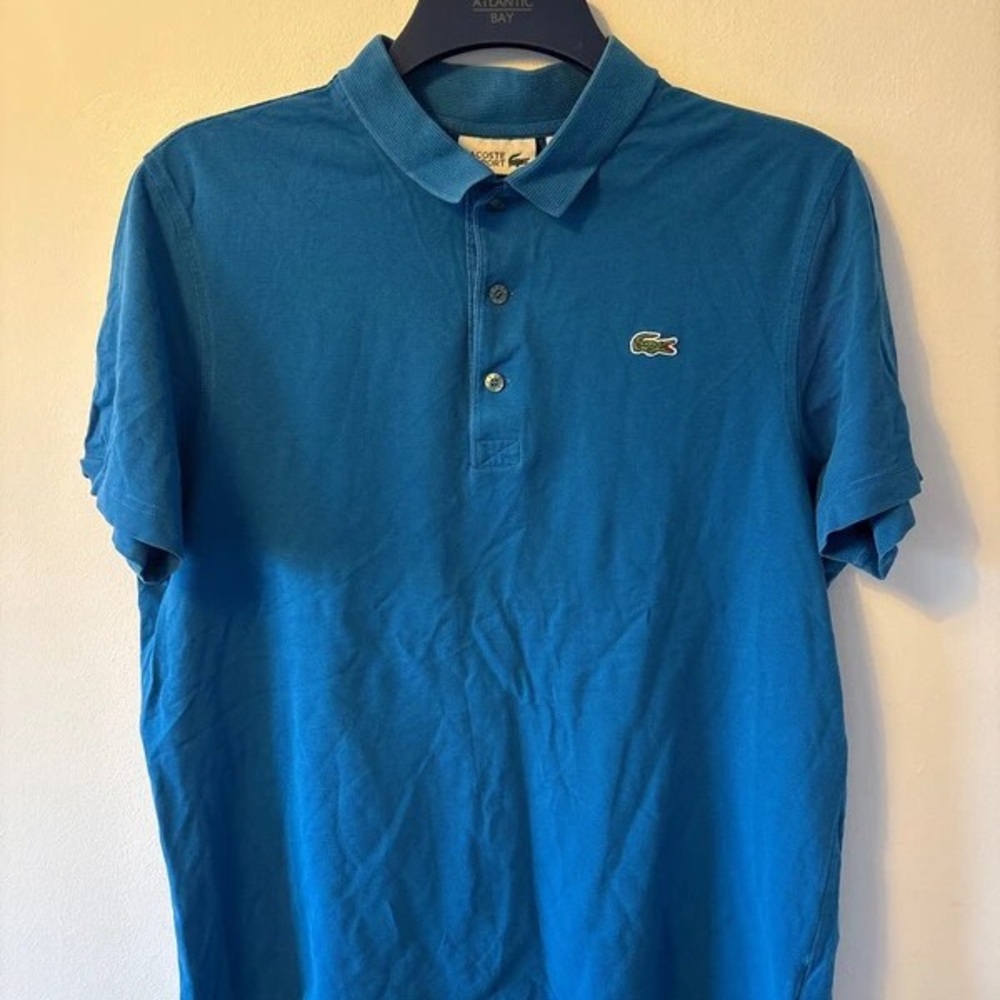 Lacoste Men's Vibrant Blue Polo Shirt